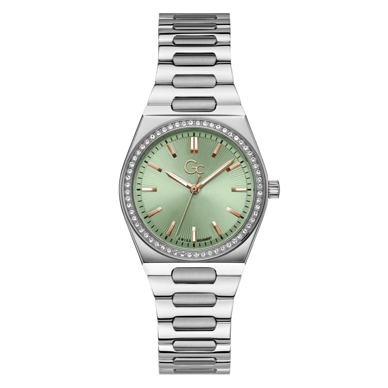 GC Quarzuhr Quarz Analog Uhr Gc Prodigy Lady silber