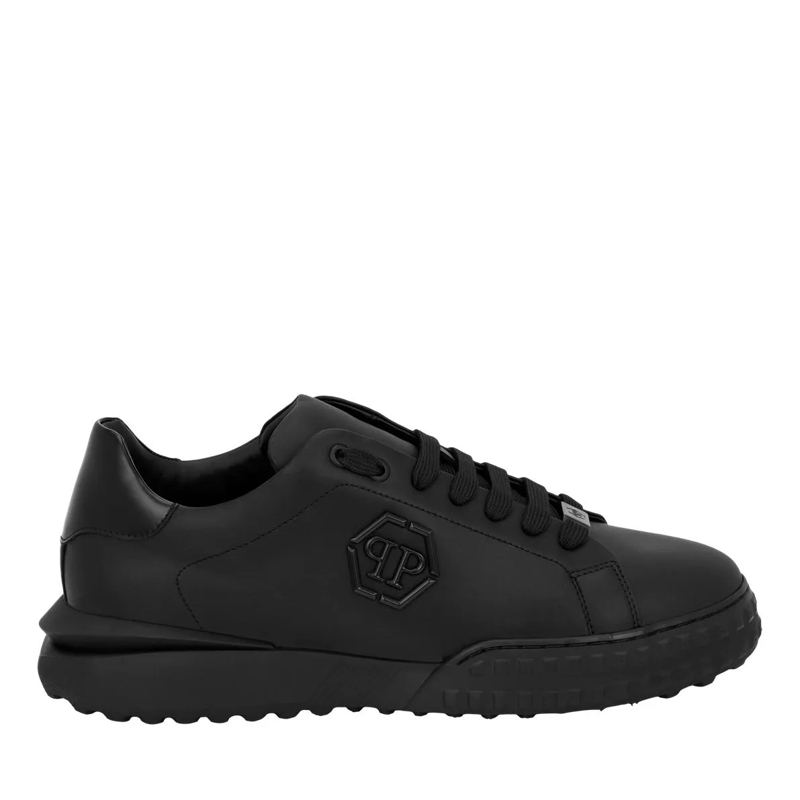 Philipp Plein Low-Top-Sneaker Lo-Top Turnschuhe Hexagon schwarz