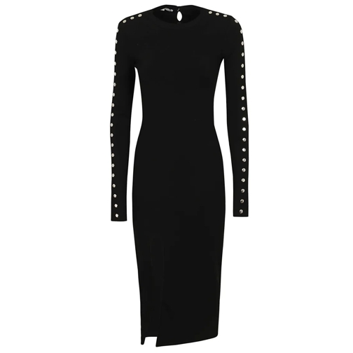 Stella McCartney Abendkleider Stretch Knit Dress Black