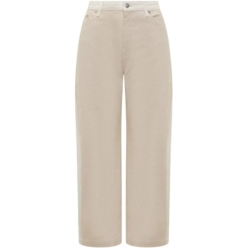 Stella McCartney Jeans Boyfriend Jeans Banana weiß
