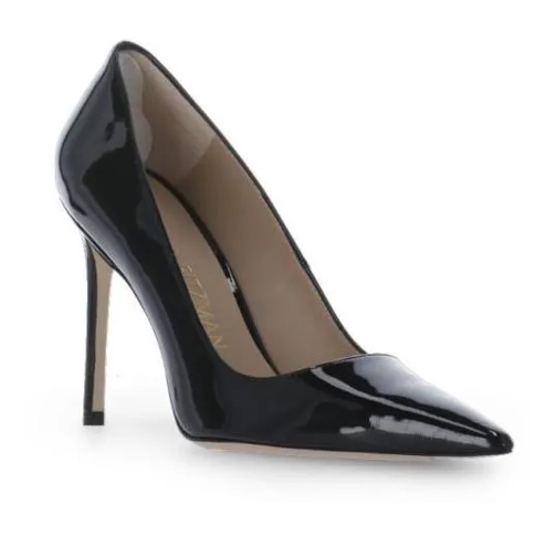 Stuart Weitzman Escarpin Stuart 100 Decollete Black