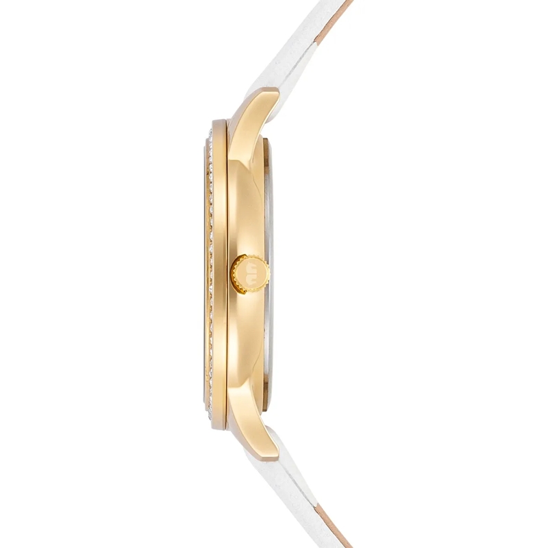 Rhodenwald & Söhne Automatikuhr Damen Armbanduhr Amidala Echtleder gold(Image 3)