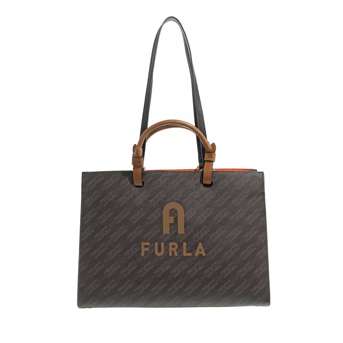 Furla Varsity Style L Tote E/W Toni Caffe' Tote