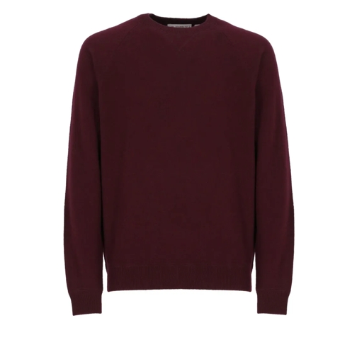 Biarritz1961 Pullover Cashmere Sweater Burgundy