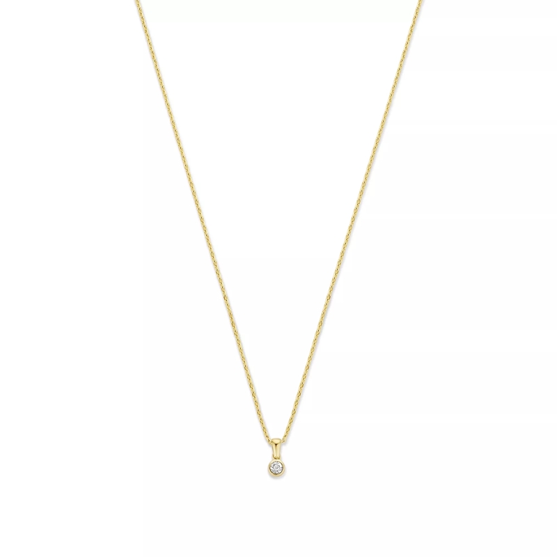 Isabel Bernard Collier court De La Paix Inaya 585 Gold Kette Gold