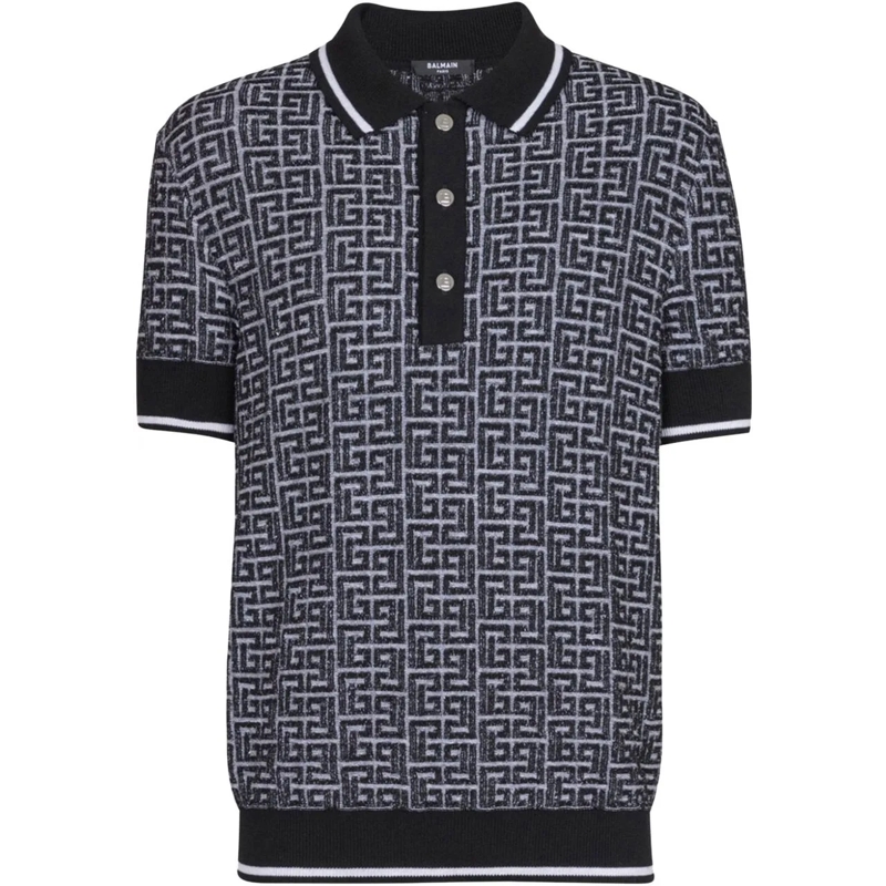 Balmain Polohemd T-Shirts And Polos White weiß