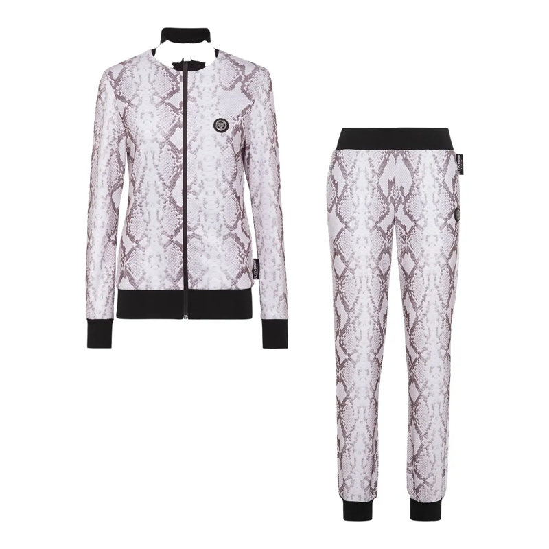 Plein Sport Jogginghose Jogginganzug Python grau