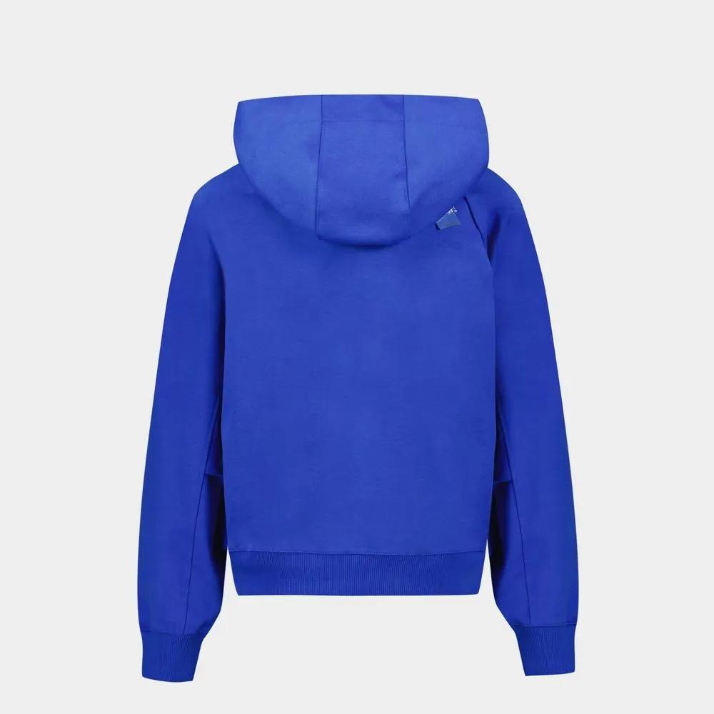 Sweatshirt With Blue Error パーカー・フーディ - Cotton Ader - Logo