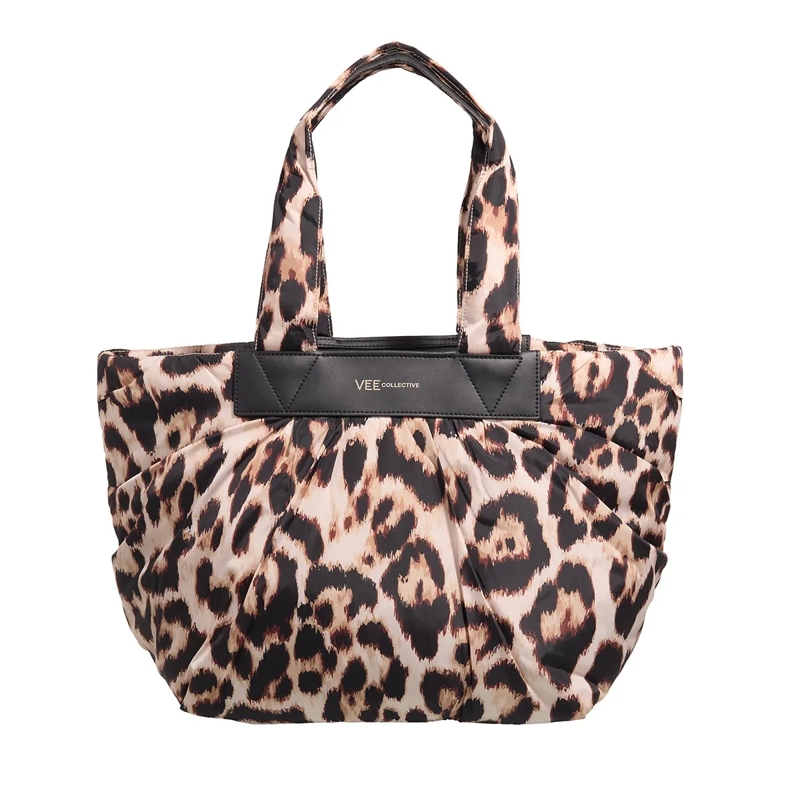 Vee Collective Tote Caba Tote Medium Leopard