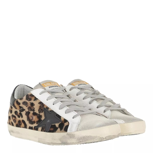 Golden Goose Superstar Sneakers Leopard/Silver Low-Top Sneaker