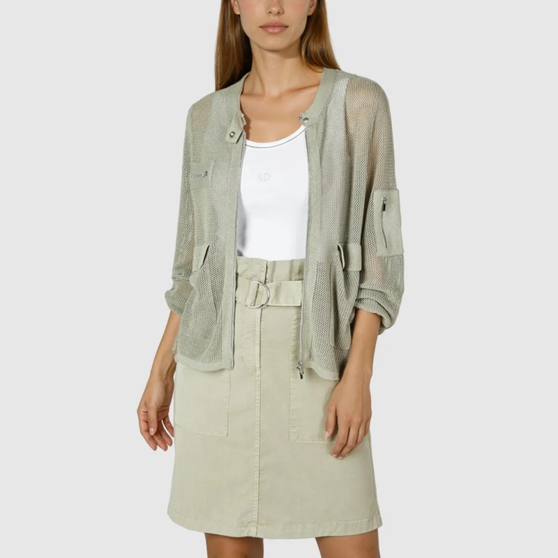 Marc Aurel Daunenjacke Strickjacke beige(Image 3)