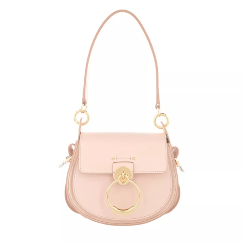 Chloé Tess Shoulder Bag Small Leather Softy Pink Saddle Bag