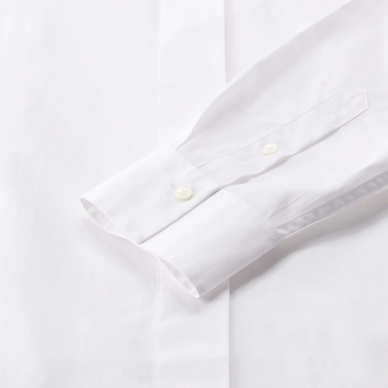 TOTEME Chemisier Hemdbluse aus Baumwolle weiß(Image 5)