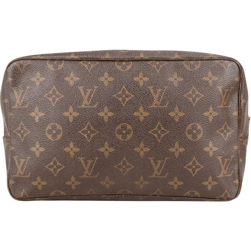 Louis Vuitton Tote Louis Vuitton Canvas Monogram Trousse Toilette 28  braun