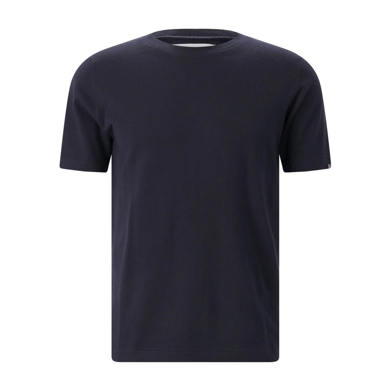 Extreme Cashmere T-shirt Shirt James aus Kaschmir-Mix blau