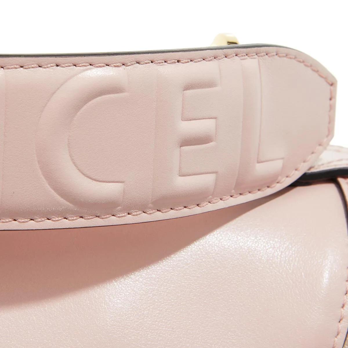 Lancel Crossbody bags Mini Sac Pc in poeder roze
