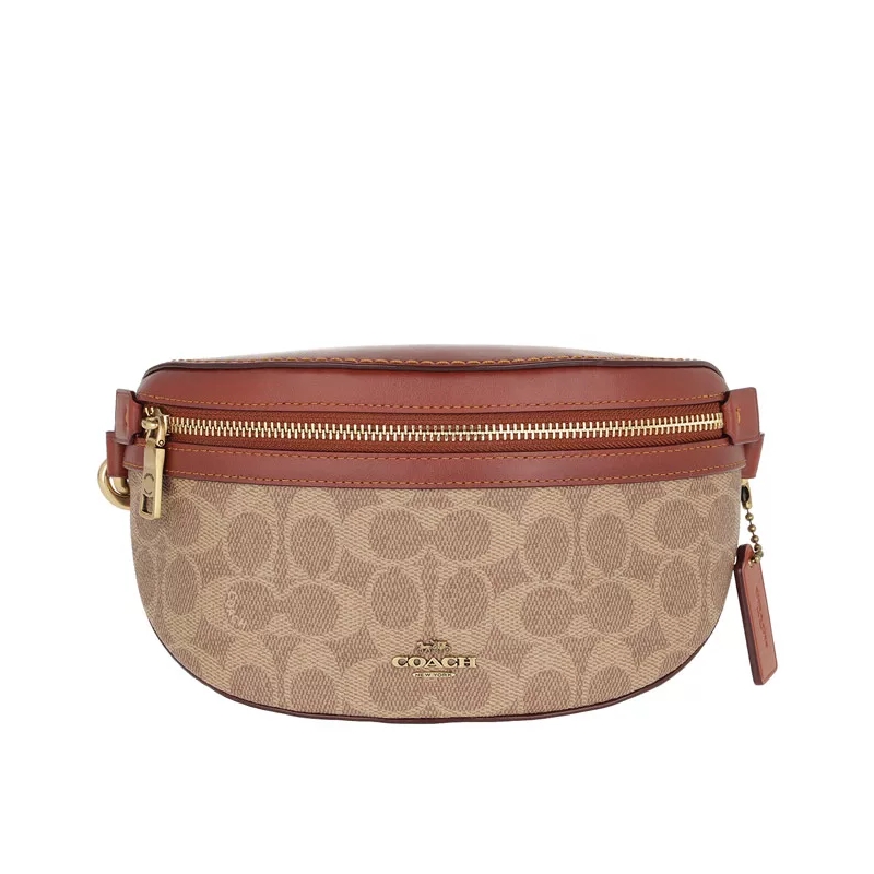 Coach Gürteltasche Coated Canvas Signature Bethany Belt Bag B4/Tan Rust