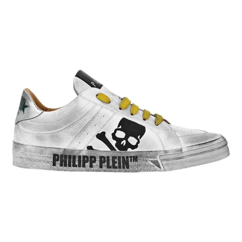 Philipp Plein Low-Top-Sneaker Sneaker Retrokickz weiss