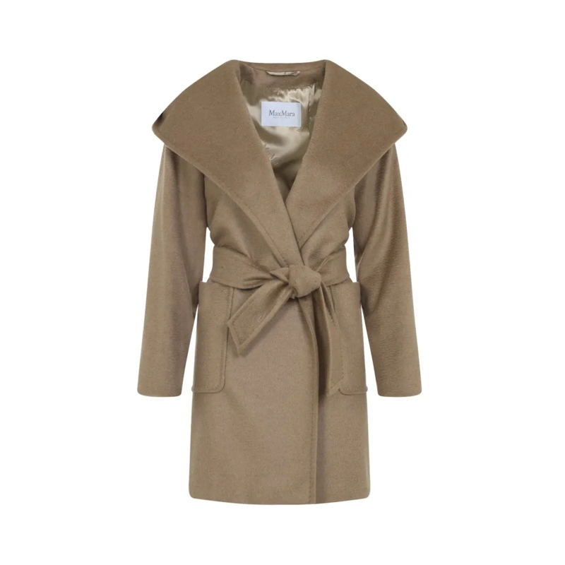 Max Mara Wintermantel Oversized Camel Hair Coat Brown