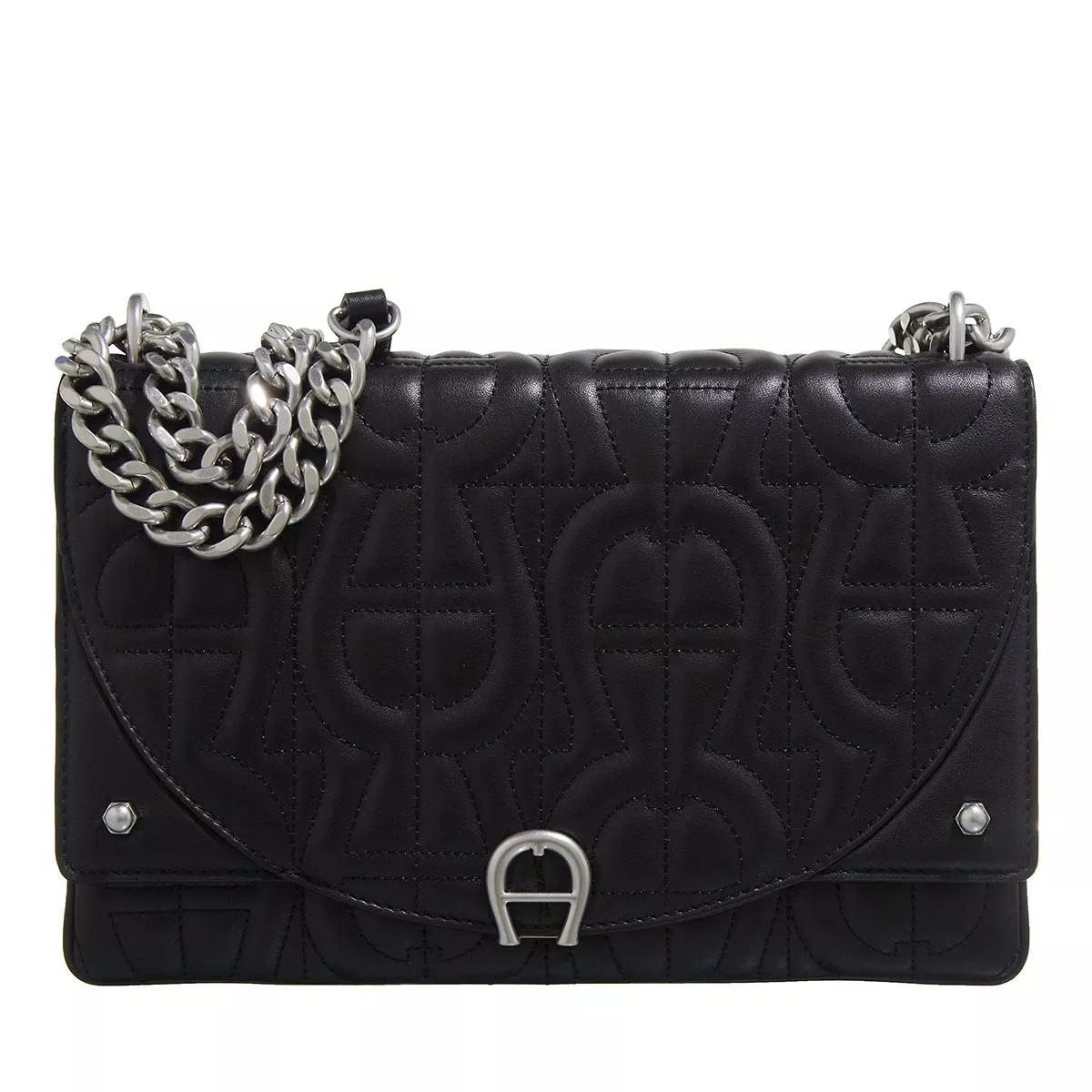 AIGNER Diadora Black Crossbody Bag