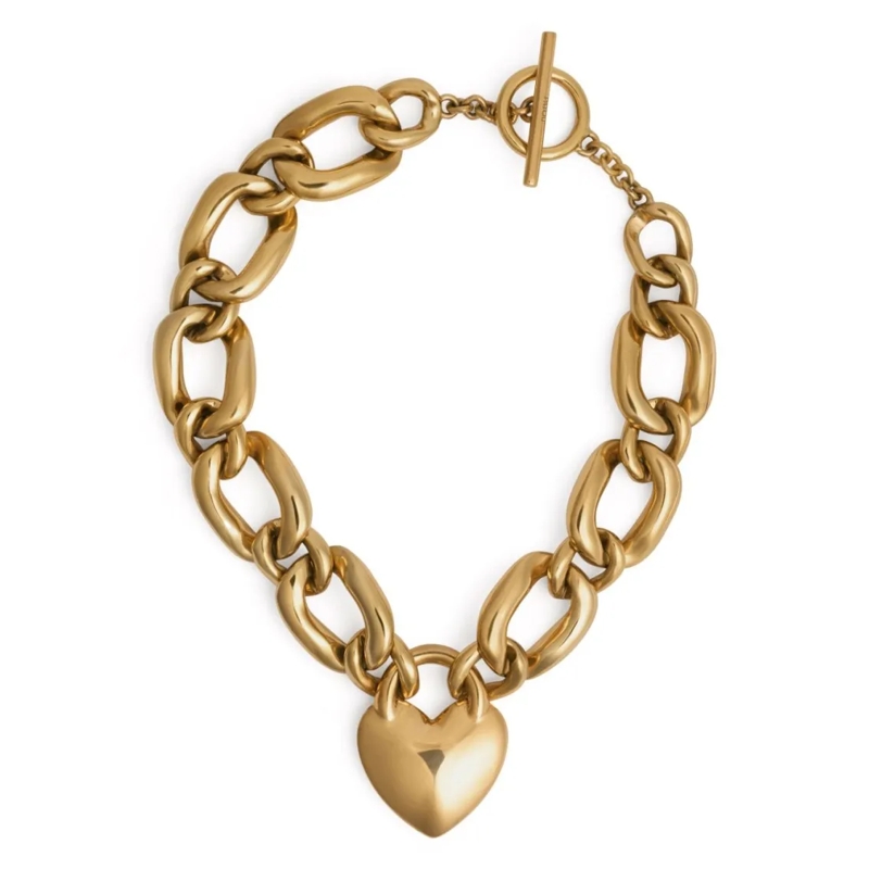 Patou Mittellange Halskette Polished Gold-Tone Necklace Not Applicable