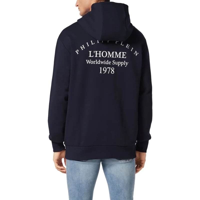 Philipp Plein Top Kapuzen-Sweatshirt dunkel-blau(Image 2)