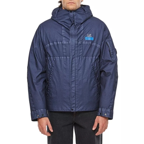 CP Company Gore G-Type Hooded Jacket Blue 