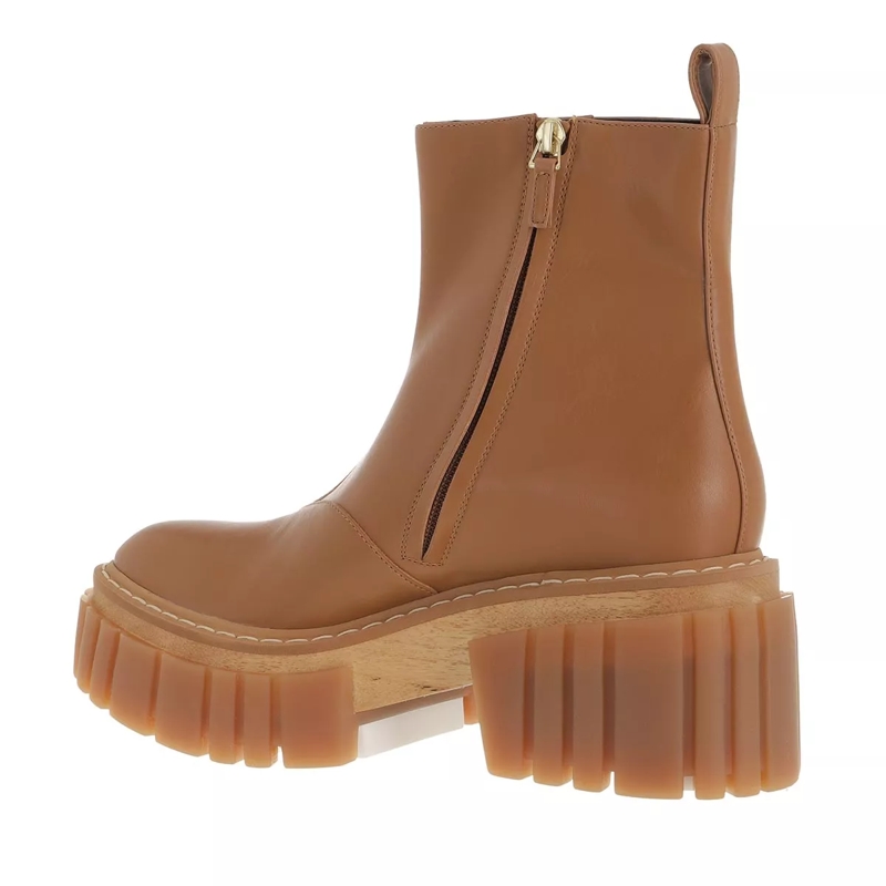 Stella McCartney Stiefeletten Emilie Boots Leather Camel(Image 2)