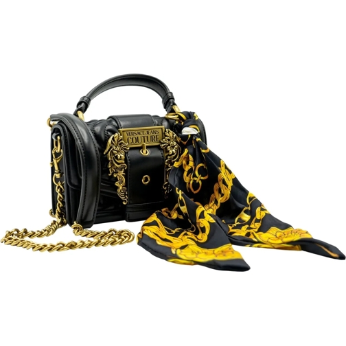 Versace Jeans Couture Schultertasche Borse Tas schwarz