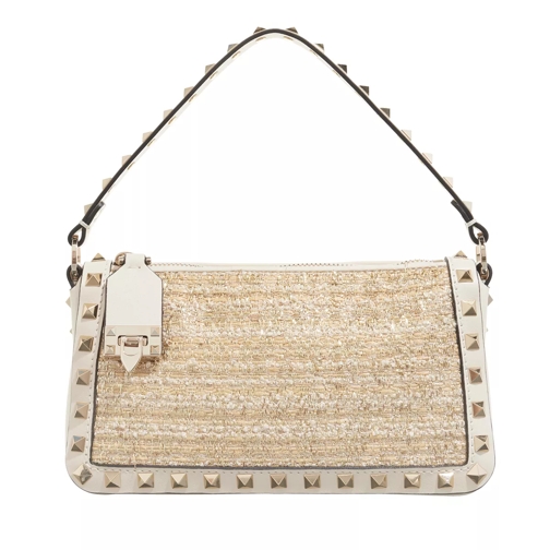 Valentino Garavani Rockstud Crossbody Bag White/Ivory Pochette