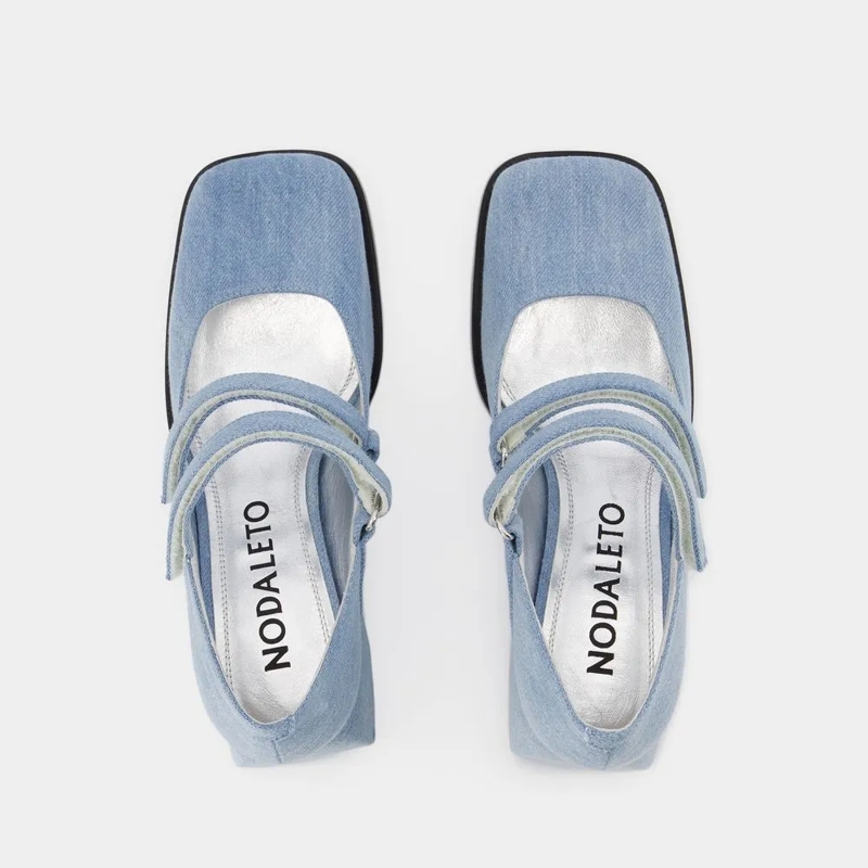Nodaleto Pumps Bulla Bacara Pumps - Blue - Leather Blue(Image 4)