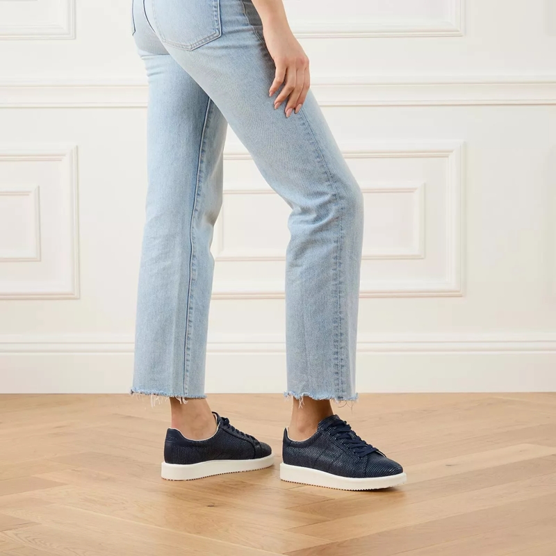 Lauren Ralph Lauren Low-Top-Sneaker Angeline 4 Sneakers Low Top Lace Refined Navy/Refined Navy(Image 3)
