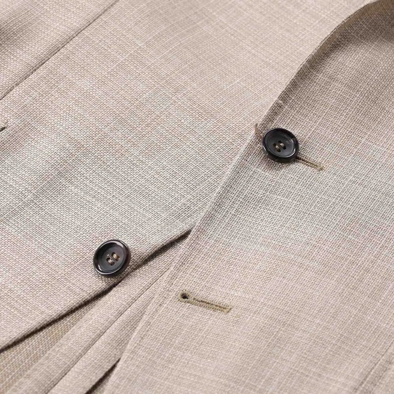 Canali Colbert Sakko Kei aus Wollmix braun(Image 4)