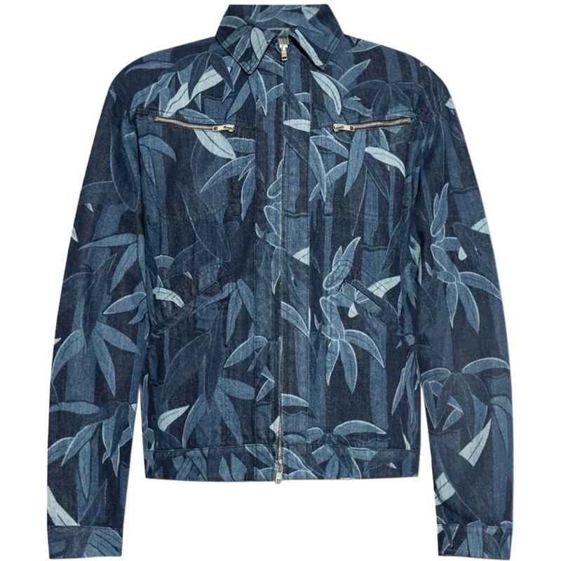 Kenzo  Jackets Rinse Blue Denim blau