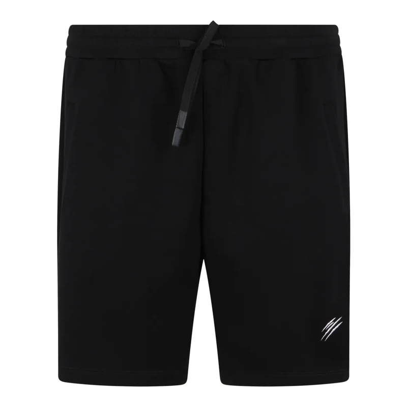 Plein Sport Shorts Jogging Shorts Chrome Scratch schwarz