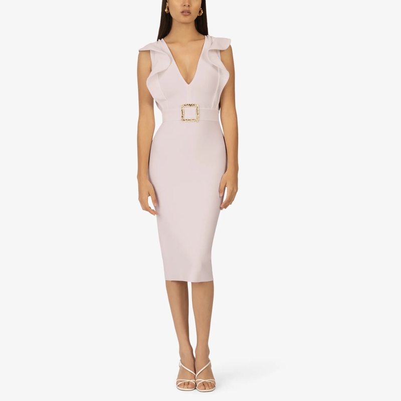 Kraimod Cocktailkleid Bandagekleid beige(Image 7)