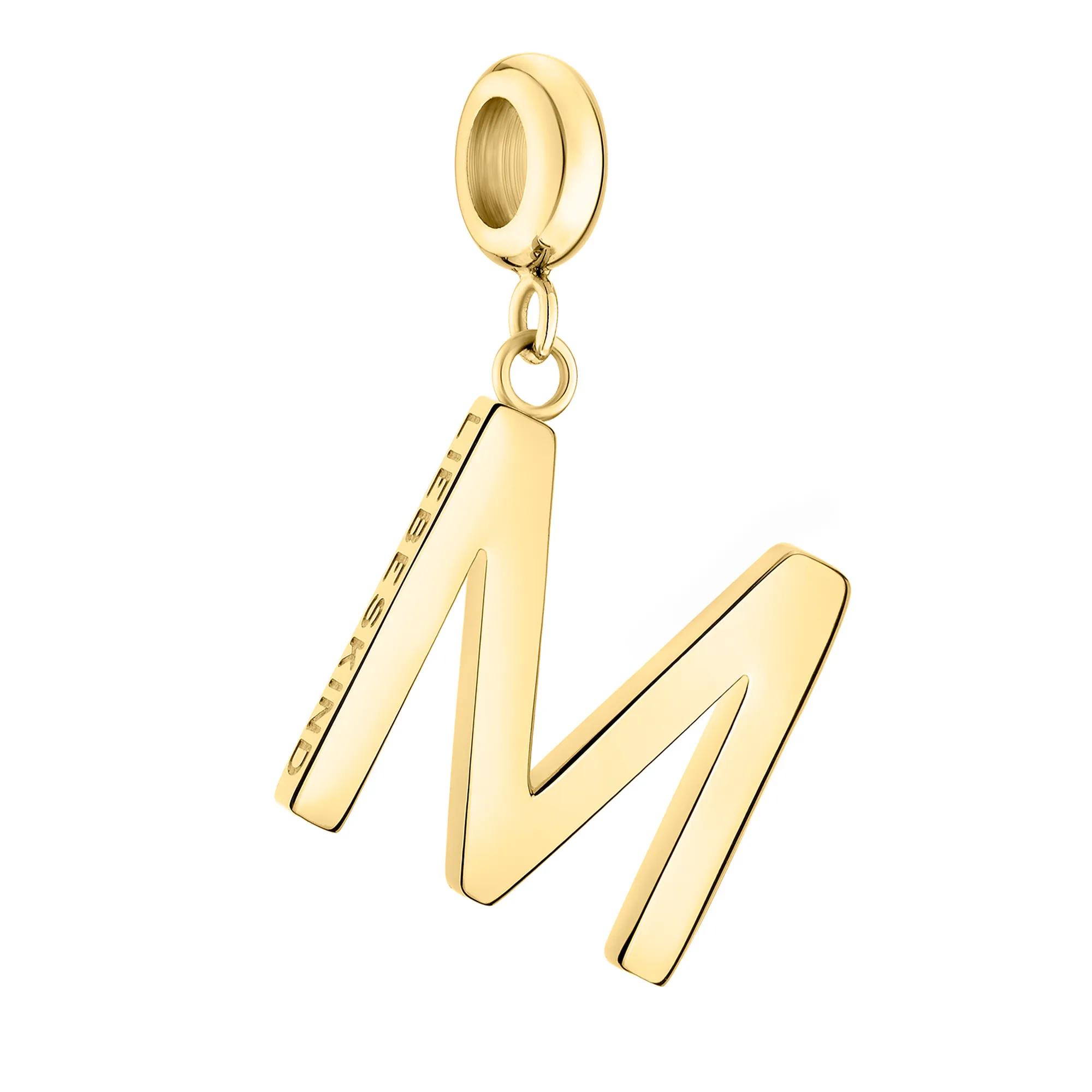 Liebeskind Berlin Charms - Liebeskind Berlin Anhänger - Gr. unisize - in Gold - für Damen