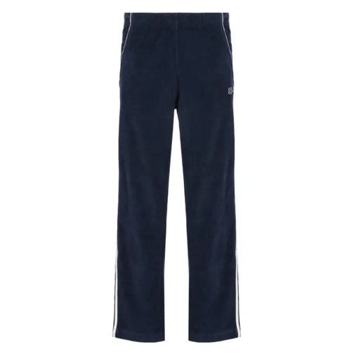 Kenzo Boke Flower Velvet Track Pants Blue 