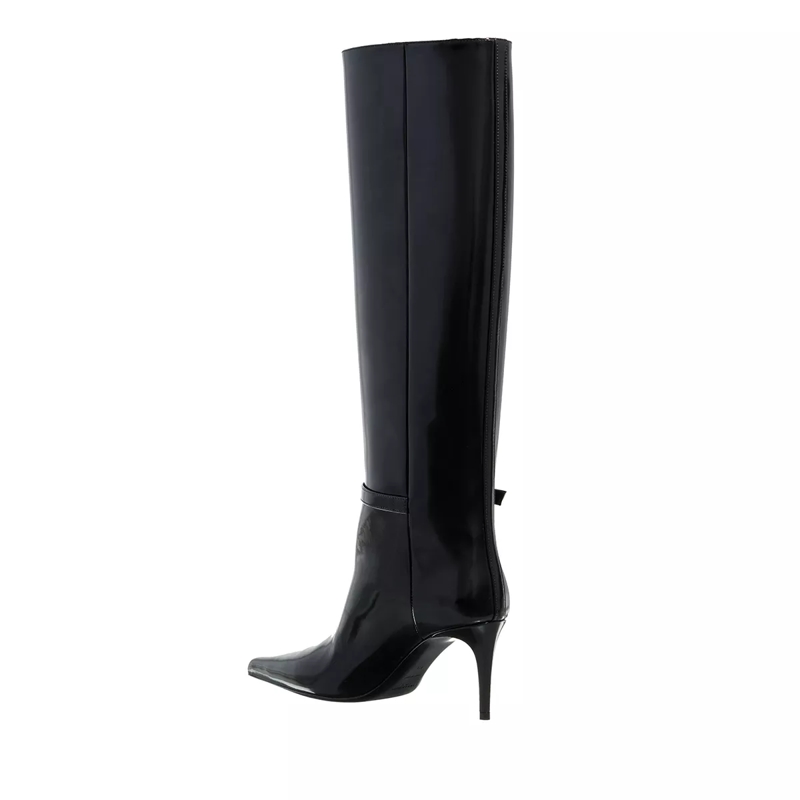 Saint Laurent Stiefel Lee Boots Black(Image 2)