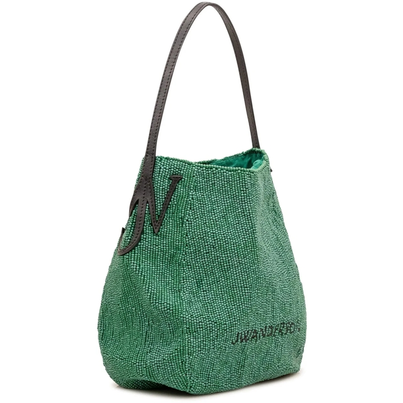 J.W.Anderson Schultertasche Borsa Small Bulb con Perline grün(Image 2)