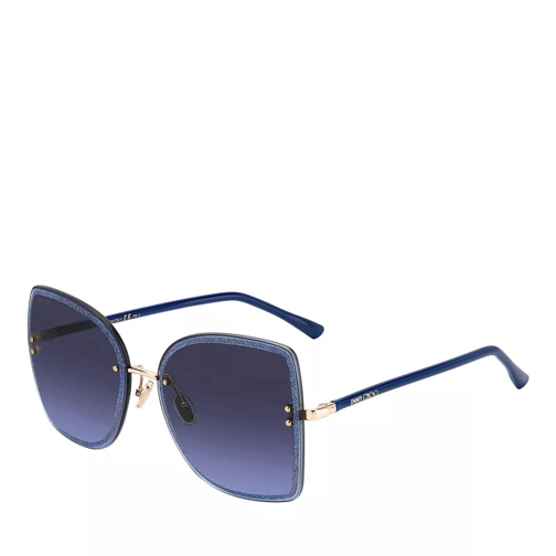 Jimmy Choo LETI/S Gold Blue Sunglasses