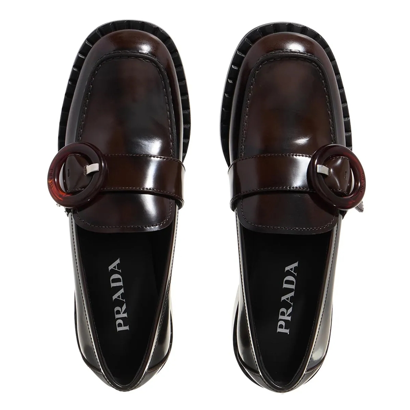 Prada Loafer Sienna Loafer Bruciato(Image 6)
