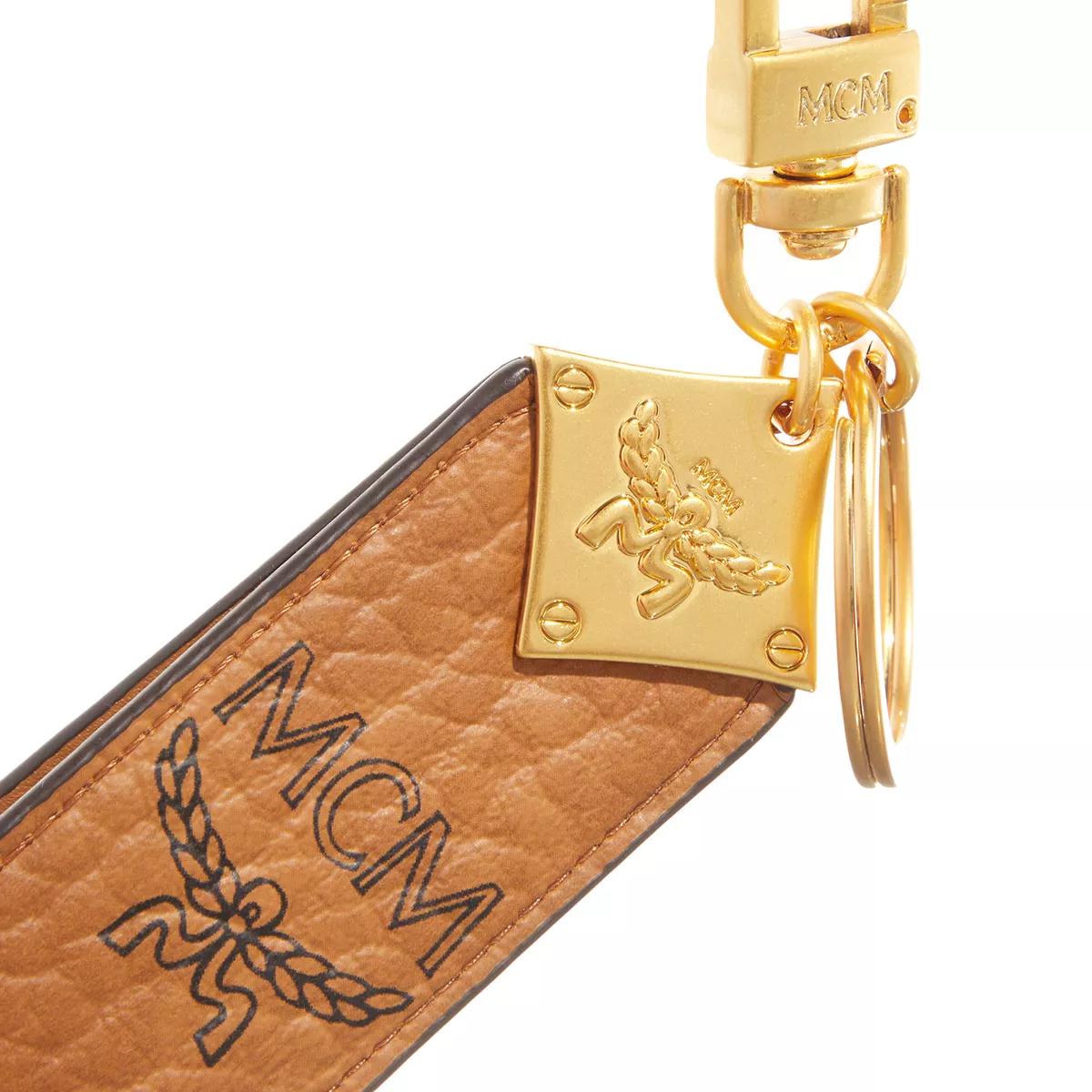 MCM Aren Vi Key Holder Fff Cognac | Keyring