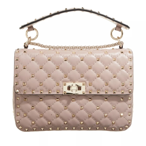 Valentino Garavani Medium Shoulder Bag Rockstud Spike  Poudre Cartable