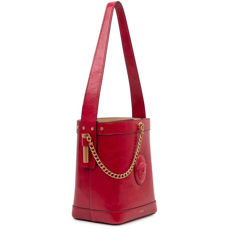 Versace Schultertasche Borsa Secchiello con Catena e Manico Singolo braun(Image 2)
