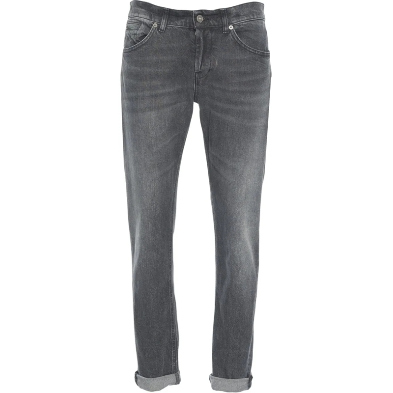 Dondup Slim-Fit-Jeans Slim fit jeans 'George' grau