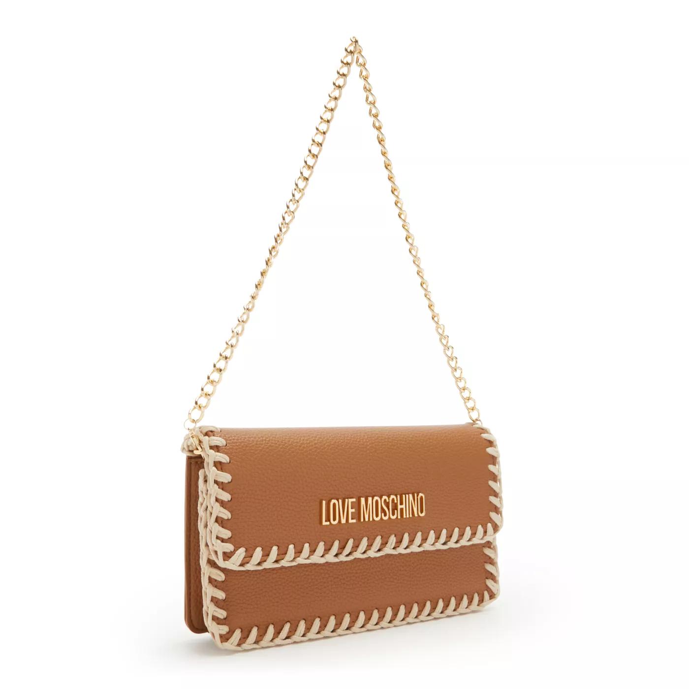 Love Moschino Crossbody bags Cammello damen Handtasche Braun JC41 in bruin