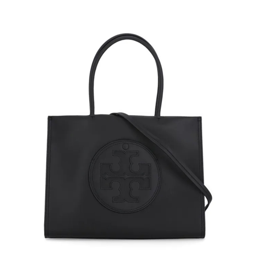 Tory Burch Ella Shopping Bag Black Tote