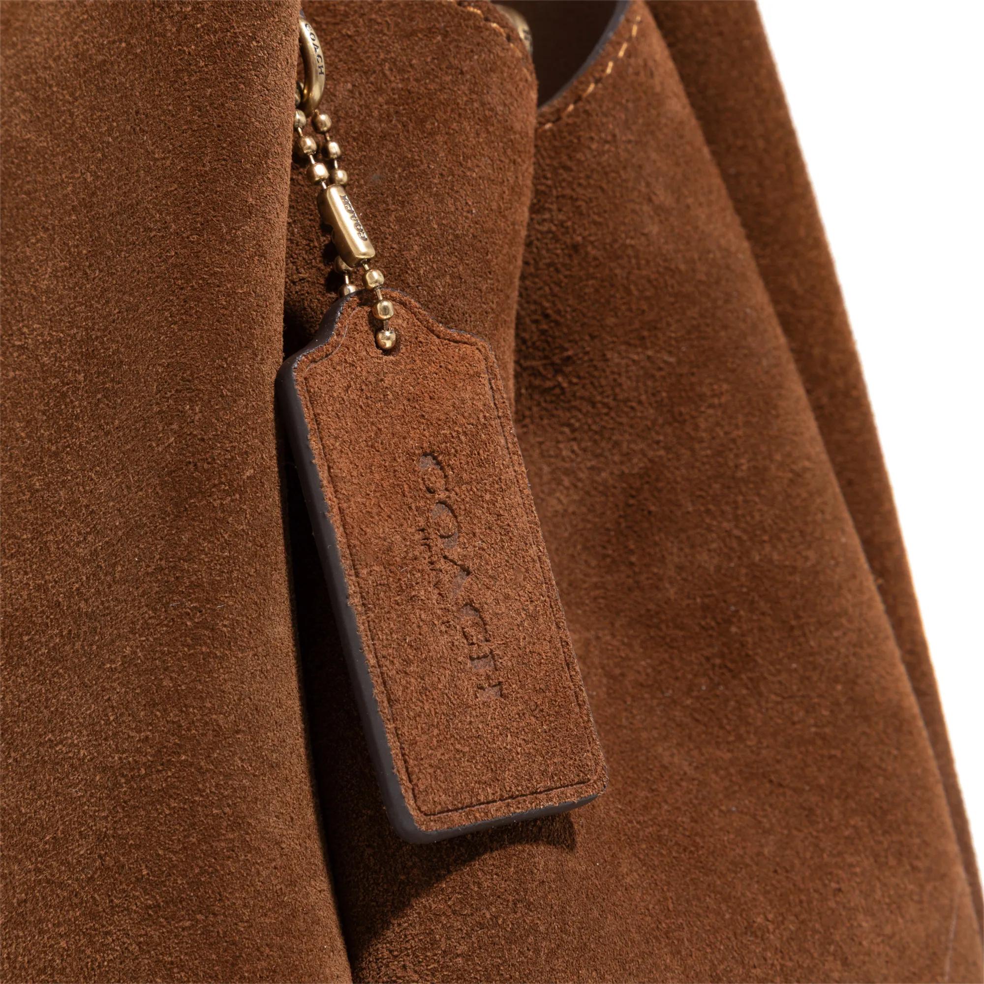 Coach Hobo bags Suede Lana Shoulder Bag 23 in bruin