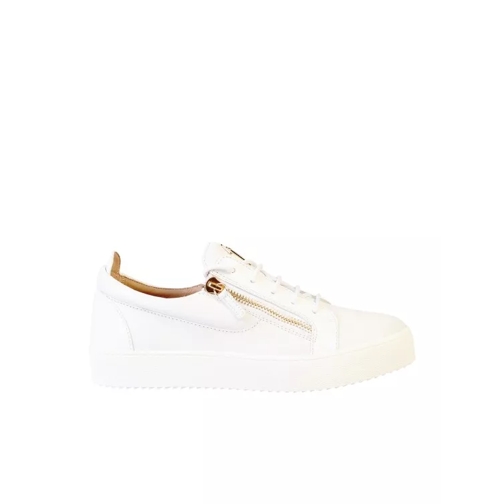 Giuseppe Zanotti White Leather Sneakers White Low-Top Sneaker